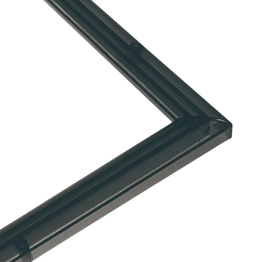 EPOCH Crystal Panel Smoke Black 3-piece creates a bold wall focal point.
