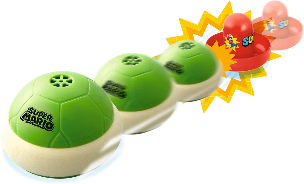 Epoch Games Hover Shell Strike suitable for ages four and up.