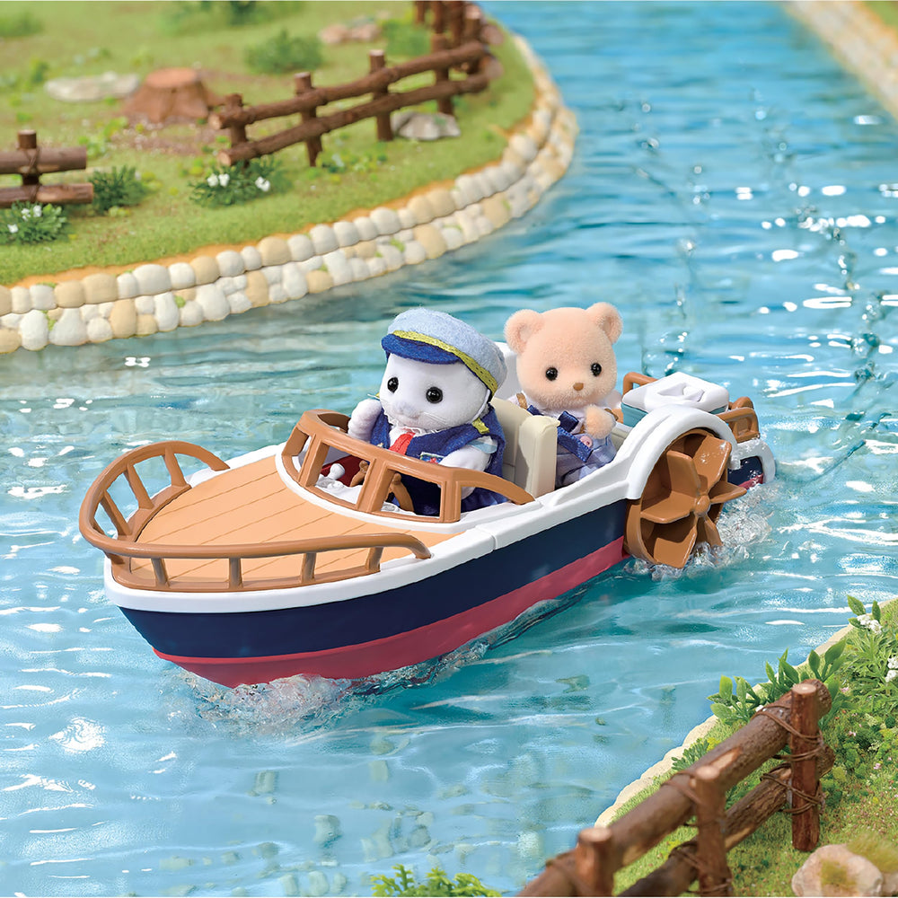 Epoch Sylvanian baby-attachments detachable for versatile storytelling.