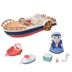 Epoch Sylvanian captain-costume-seal-mother for imaginative sea adventures.