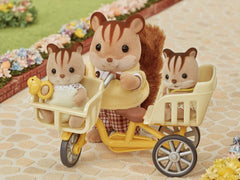 Epoch Sylvanian Families detailed bicycle accents invite kids to extend playtime.