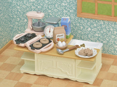 Epoch Sylvanian waffle top and bottom section shows appliance customization