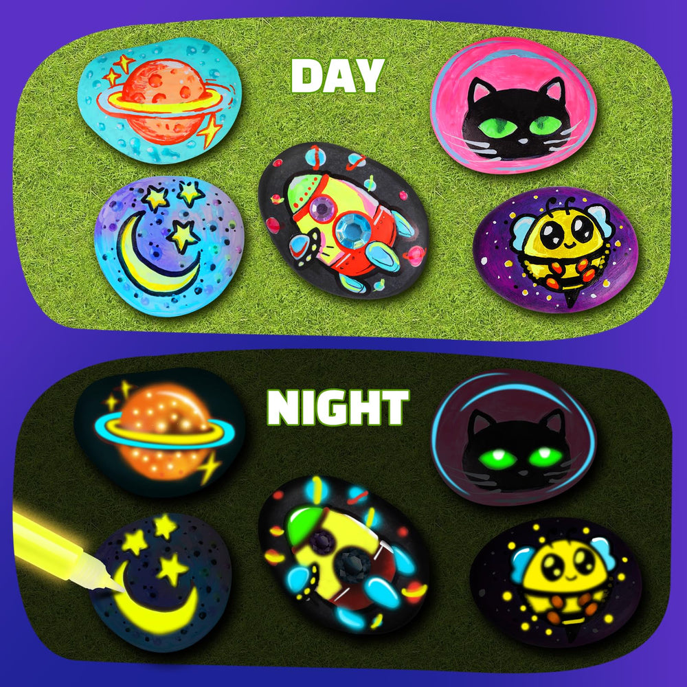 EPUMP kids painting rocks kit sparks creativity and fine motor skills.