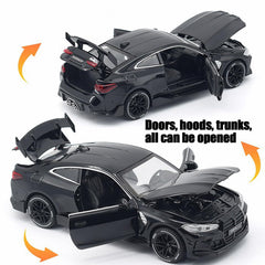 ERBADIHAGO M4 model car engine compartment view reveals interactive details for immersive play