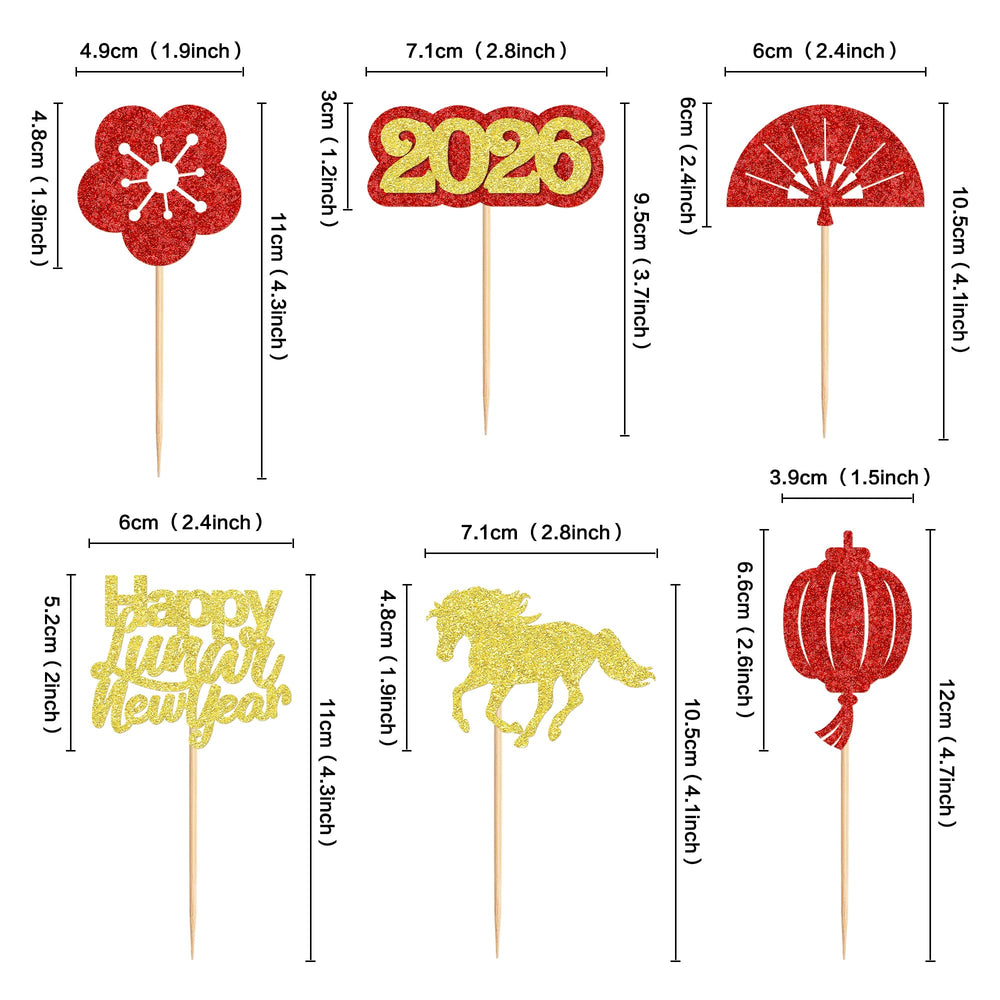 Ercadio Chinese lantern horse fan topper highlights year-of-the-horse celebrations