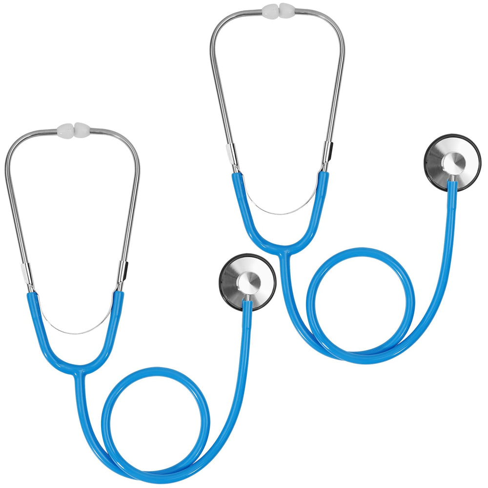ERDOGLY kids stethoscope blue pack lets children listen to heartbeat during pretend play.