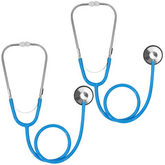 ERDOGLY kids stethoscope blue pack lets children listen to heartbeat during pretend play.