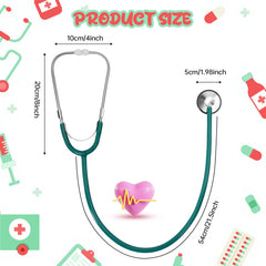 ERDOGLY Kids Stethoscope doctor-costume-accessory enhances themed costumes and storytelling.