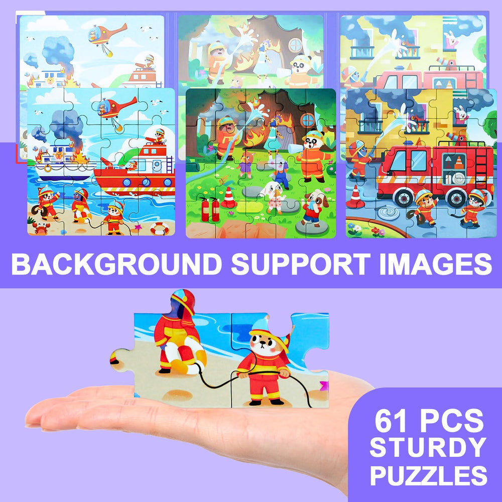 EREBADI Travel-Friendly Puzzle Book keeps little hands engaged during trips