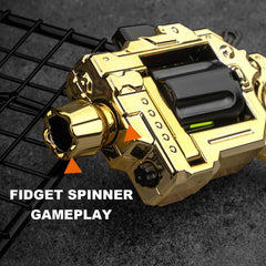 ERENOT metal fidget gun bullet-launcher supports indoor fun and focus