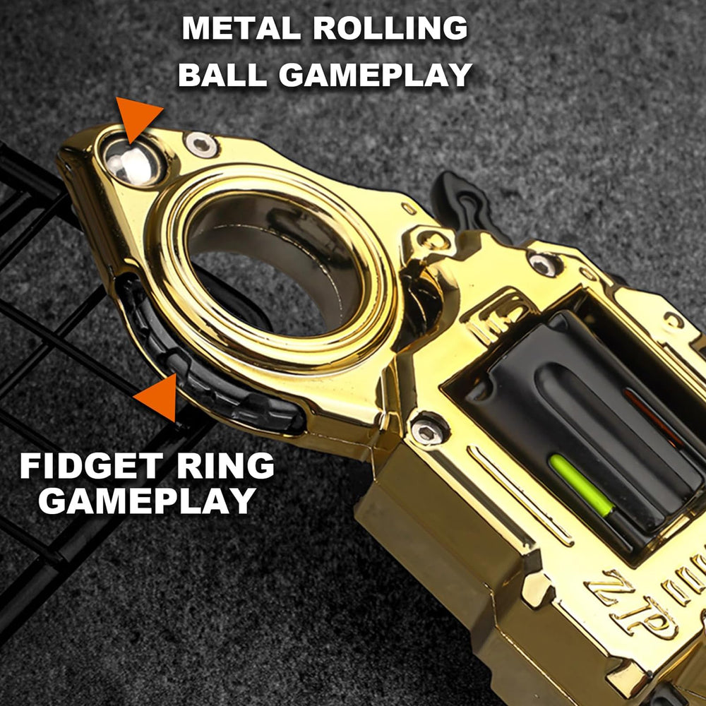 ERENOT metal fidget gun compact-pocket size for on-the-go relief