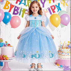 ERGO QUEEN satin sequin bodice dress with eye-catching details