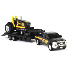 ERTL 1/64 removable tractor from trailer for versatile play sessions.