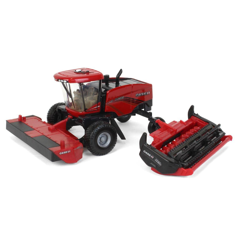 ERTL Case IH WD2505 windrower with RD165 rotary head β ideal for display.