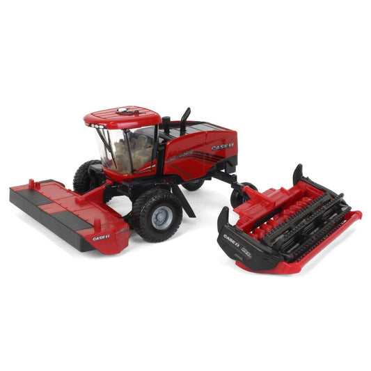 ERTL Case IH WD2505 windrower with RD165 rotary head β ideal for display.
