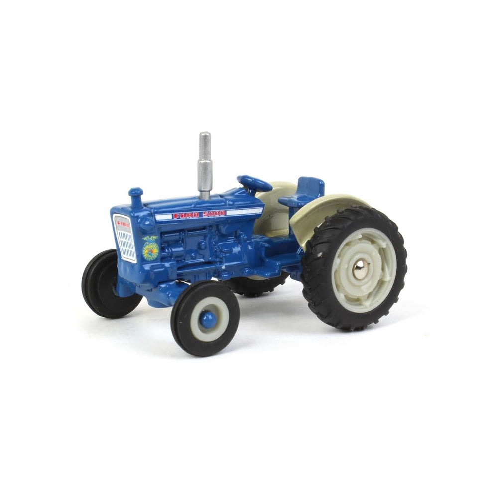 ERTL Ford 5000 wide-front diecast body for display and collection.