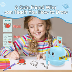 ERYMCS drawing robot showcasing voice interaction for guided drawing sessions