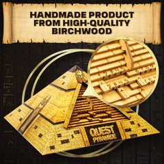 Gift-ready packaging of ESC WELT Quest Pyramid, ideal for birthdays and special occasions.