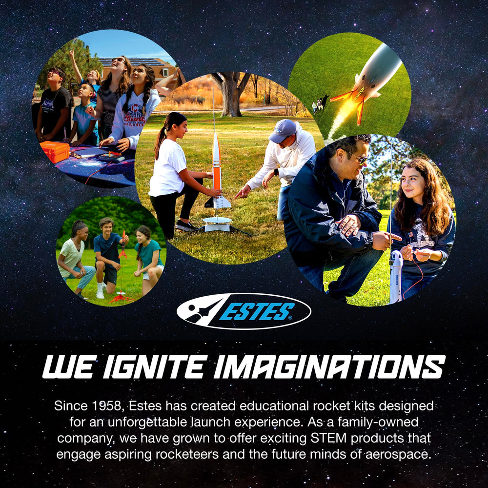 Estes 1427 Alpha III decals add personality and visibility to your model.