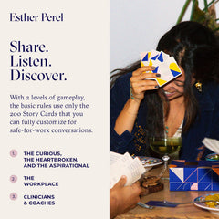 ESTHER PEREL Where Should We Begin background box and redesigned cards