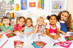 Eternity Sky valentines coloring book as a thoughtful non-candy gift option