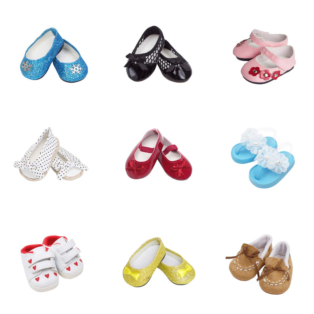 Etistta doll slippers image highlighting soft comfort for cozy pretend time