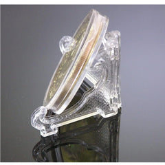 eTradewinds display stand accompanies the 45-47 coin for polished presentation.