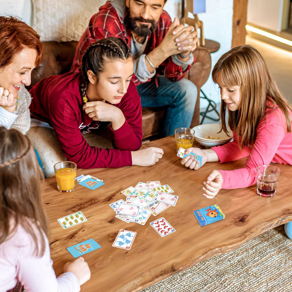 Etyishe 6-in-1 card games set box with six themes