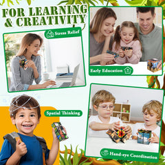 Euclidean Cube educational fingers toy aids focus and fine motor practice.
