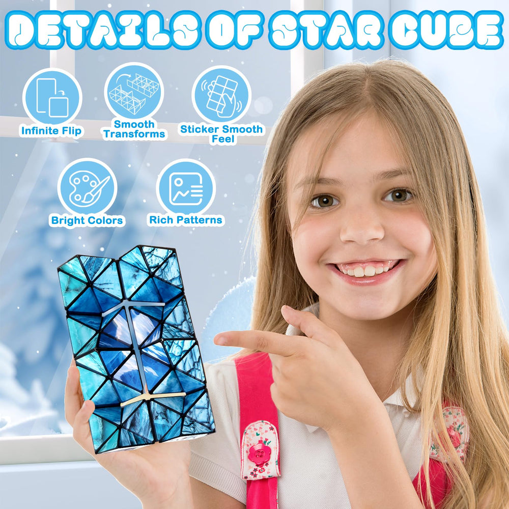 Euclidean Cube portable 2.2-inch size fits in a bag for travel focus