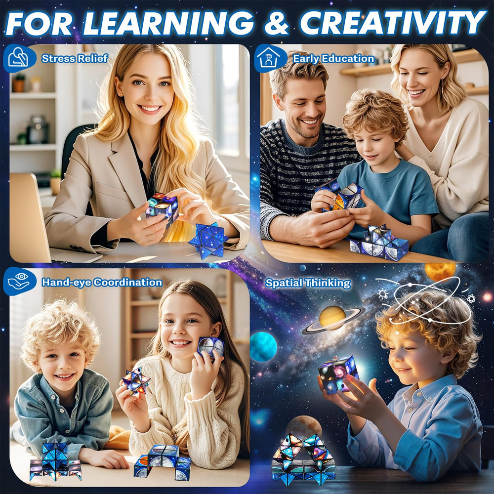 Euclidean Cube Star Cube is suitable for office, school, and home environments.