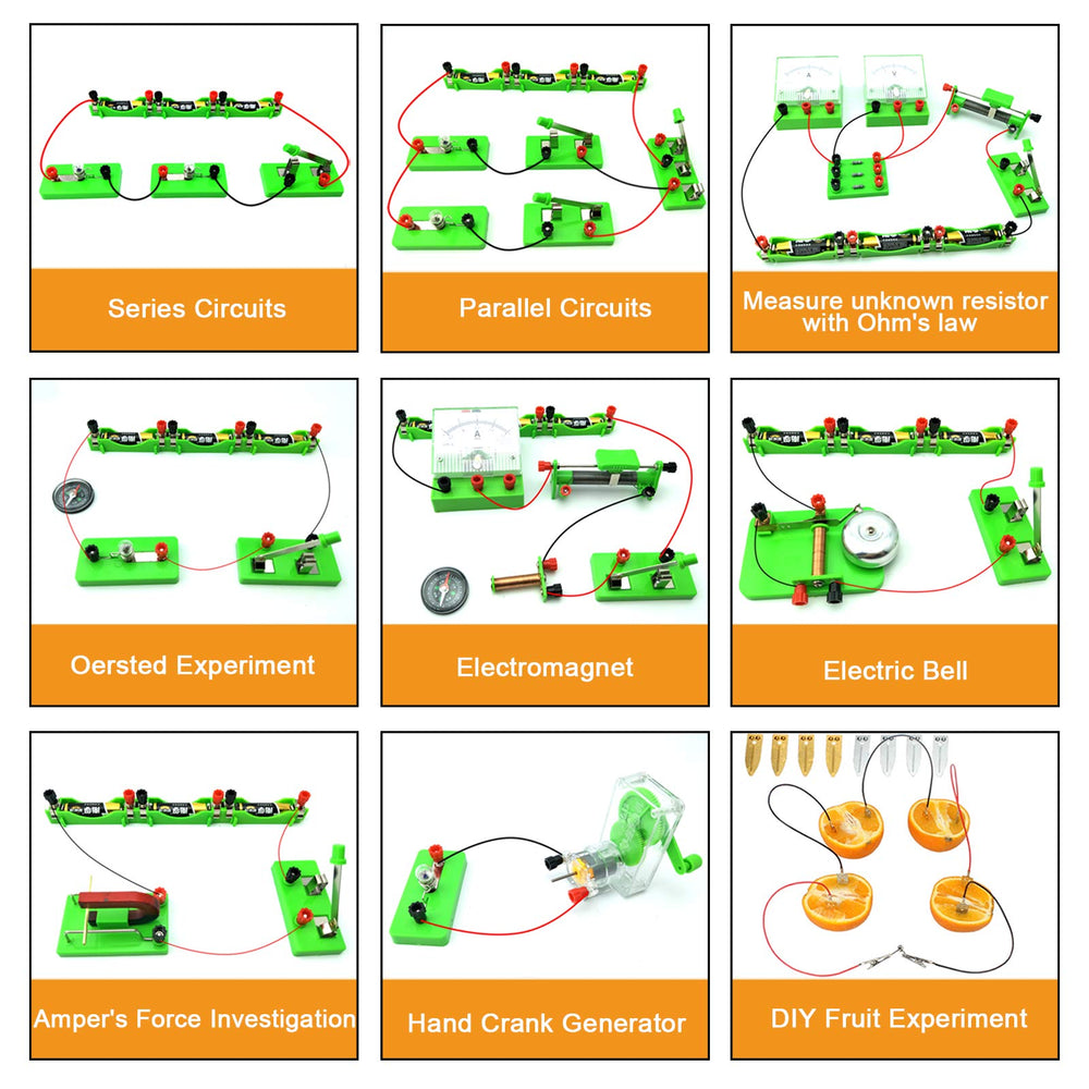 EUDAX color page manual providing clear step-by-step experiment instructions