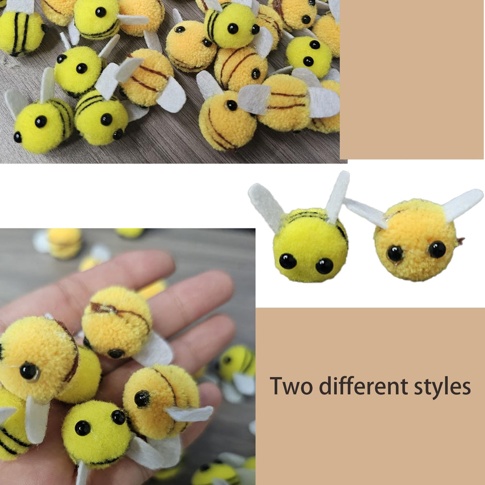 EUGFI bee embellishments on bag offer subtle, playful charm.
