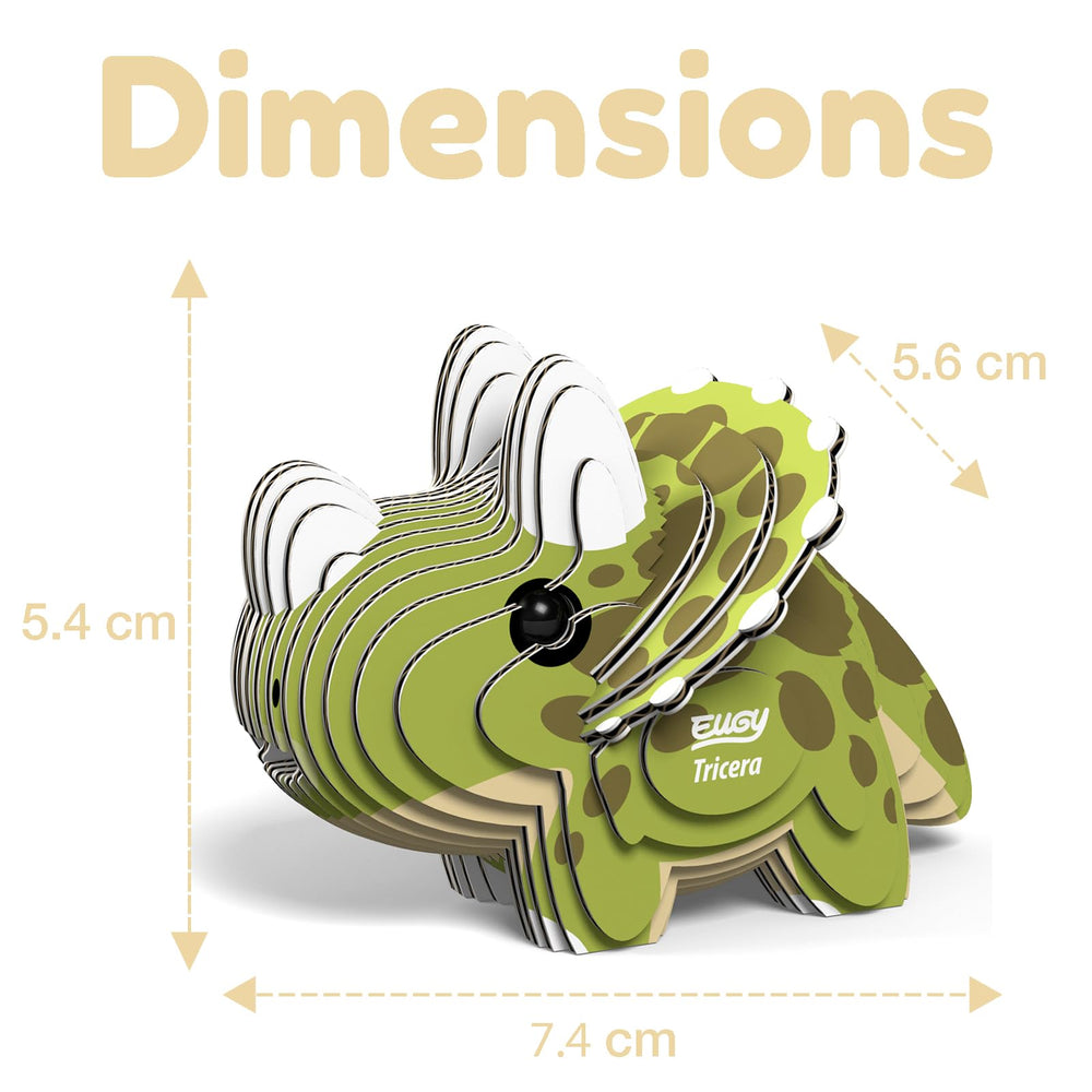 EUGY Tricera assembly in about 20 minutes, beginner-friendly.