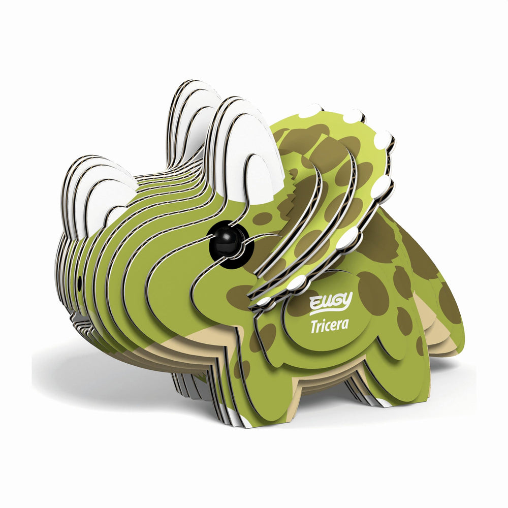 EUGY Tricera uses non-toxic glue for safe crafting.