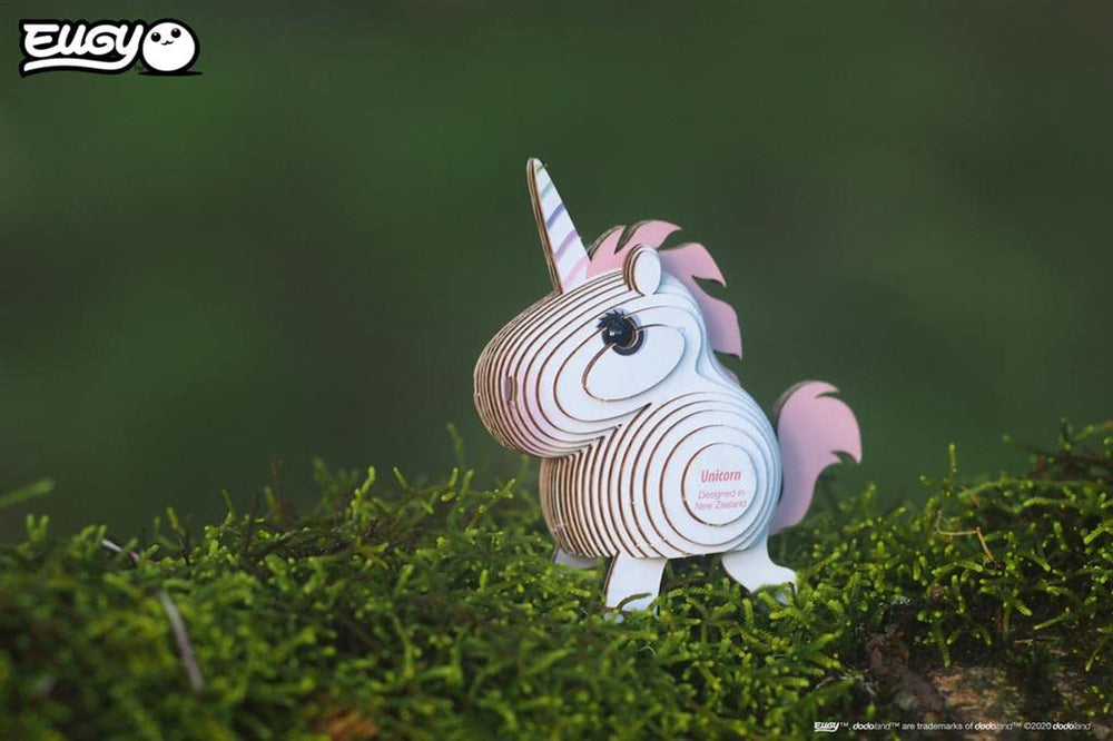 EUGY Unicorn printed with non-toxic ink, safe for children and families