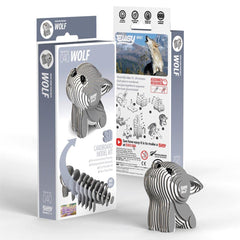 EUGY Wolf assembly steps showing easy 20-minute build process.