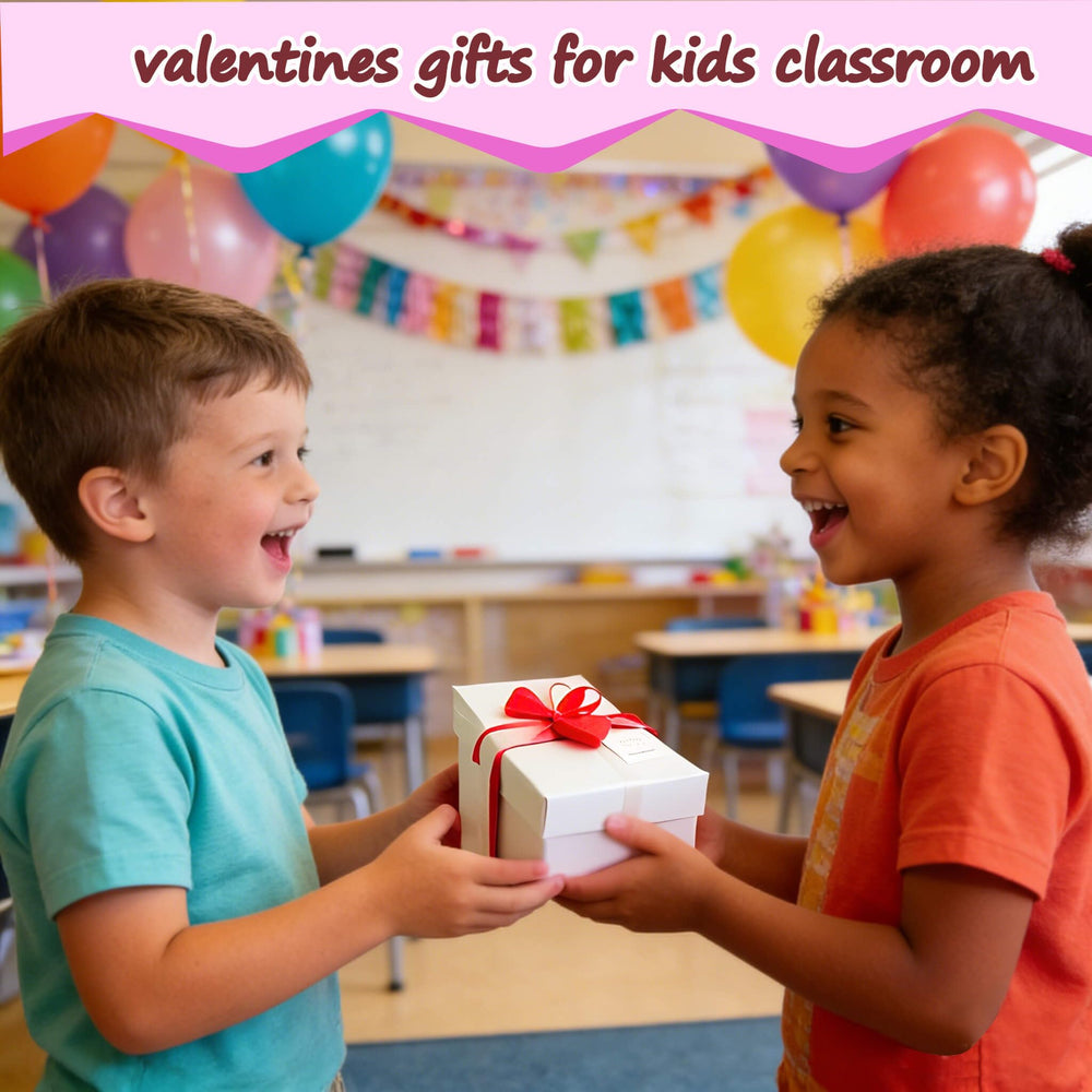EUHQY Valentines Unicorn Heart Box Design 7 — pairs with ice-cream erasers for a fun bundle.