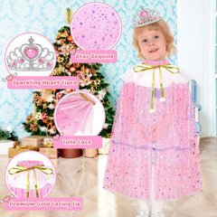 EULRGAUS rainbow wings enhance imaginative flight during play.