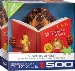 EuroGraphics 8500-5451 50 Scents of Grey artwork puzzle for focused, relaxing evenings