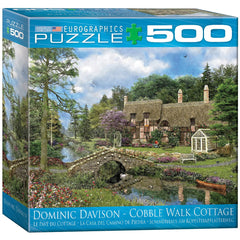 EuroGraphics Cobble Walk Cottage box front with compact packaging for storage