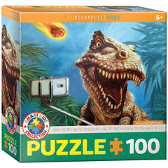 EuroGraphics Dino Selfie finished puzzle invites family fun and education
