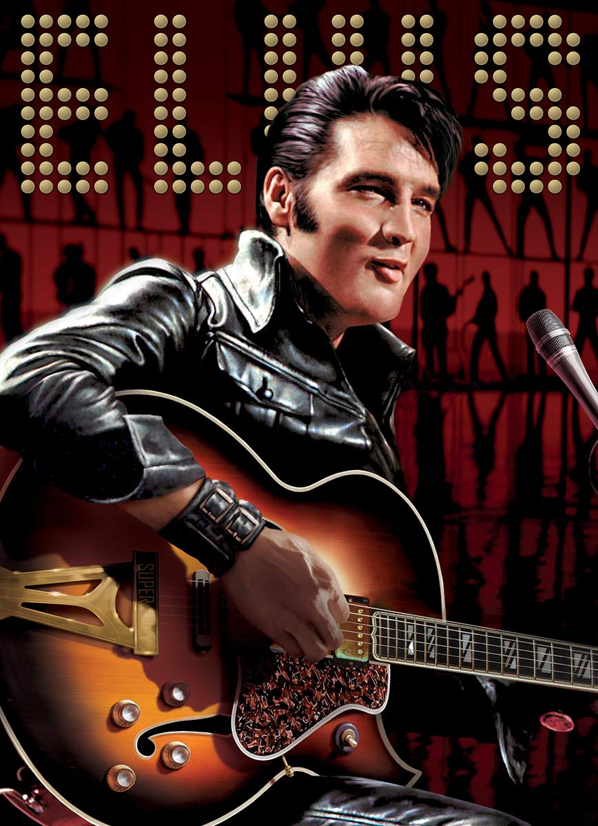 EuroGraphics Elvis Comeback Special puzzle finished size display-ready 19.25x26.5 inches