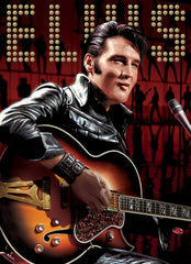 EuroGraphics Elvis Comeback Special puzzle finished size display-ready 19.25x26.5 inches