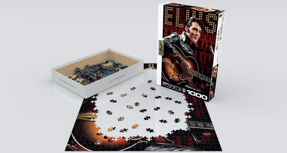 EuroGraphics Elvis Comeback Special puzzle pieces strong and easy to fit