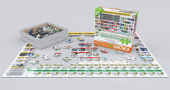 EuroGraphics EURHR puzzle being solved by students, promoting focus and thinking