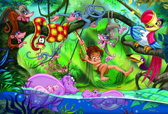 EuroGraphics Jungle Book finished puzzle image encourages focus and problem solving