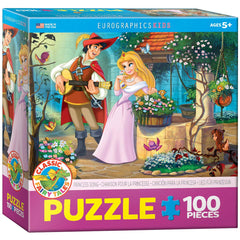 EuroGraphics Princess Song puzzle box showing packaging for quick family play
