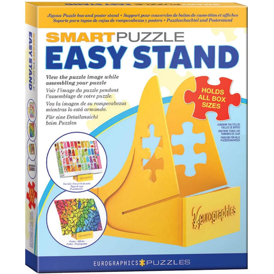 EuroGraphics puzzle box stand easel holds the box in view while you work
