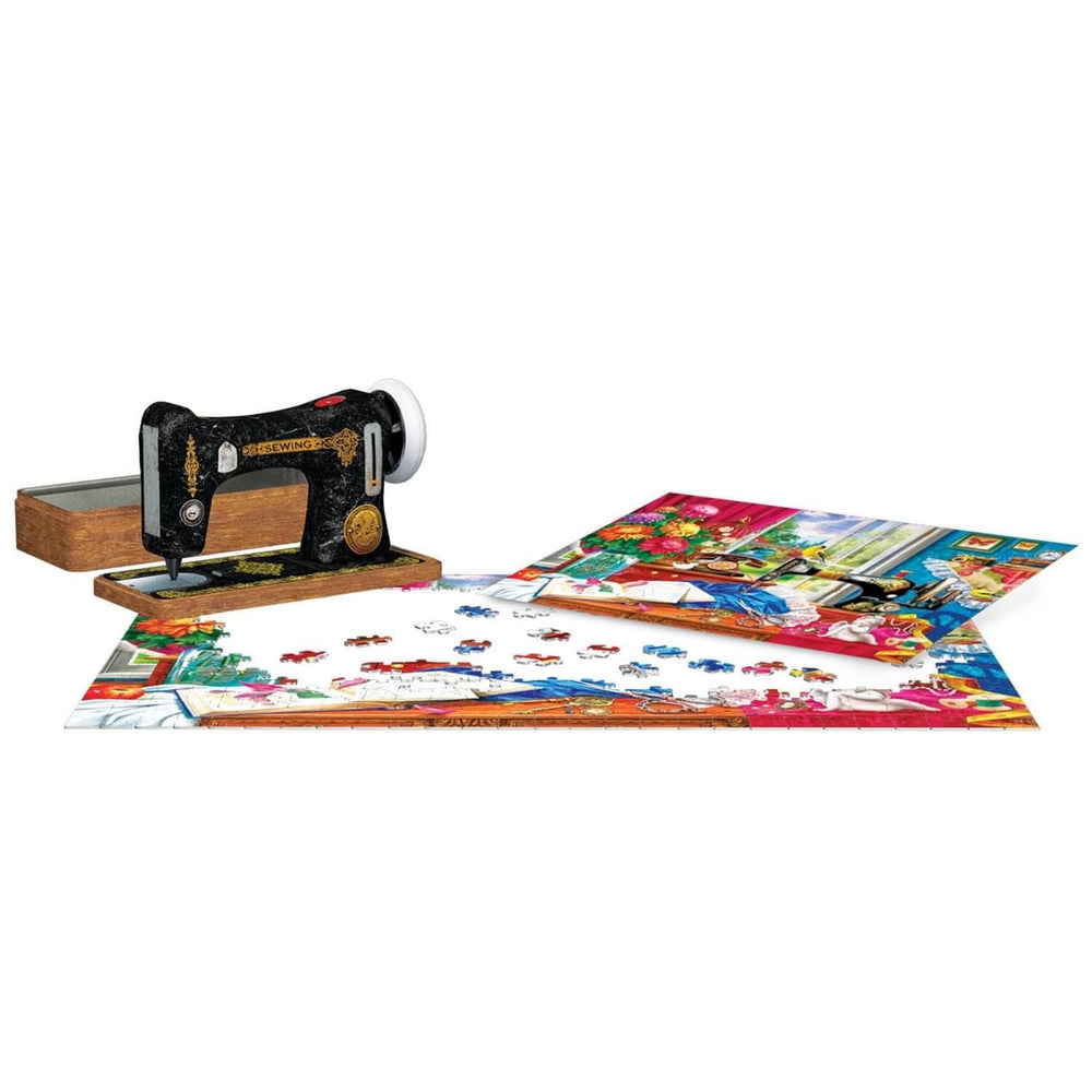 EuroGraphics puzzle captures craft room charm, ideal for gifting or family puzzle night.